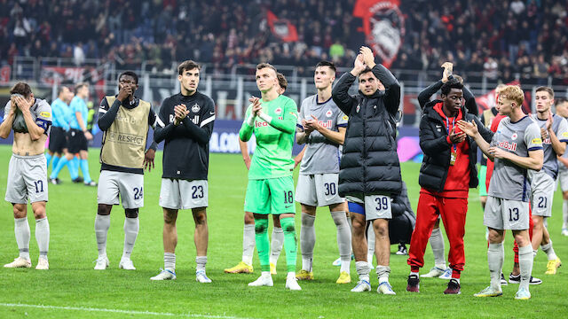 "Haben Lehrgeld bezahlt" - Salzburg zu jung für die CL?