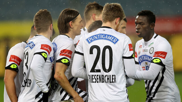 Sturm siegt in letzter Sekunde gegen Ried