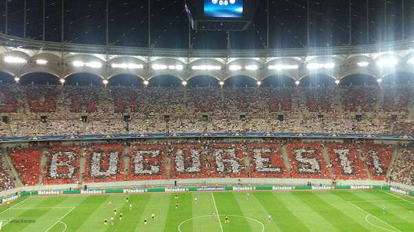 Steaua-Fans: Choreographie für Erzrivalen