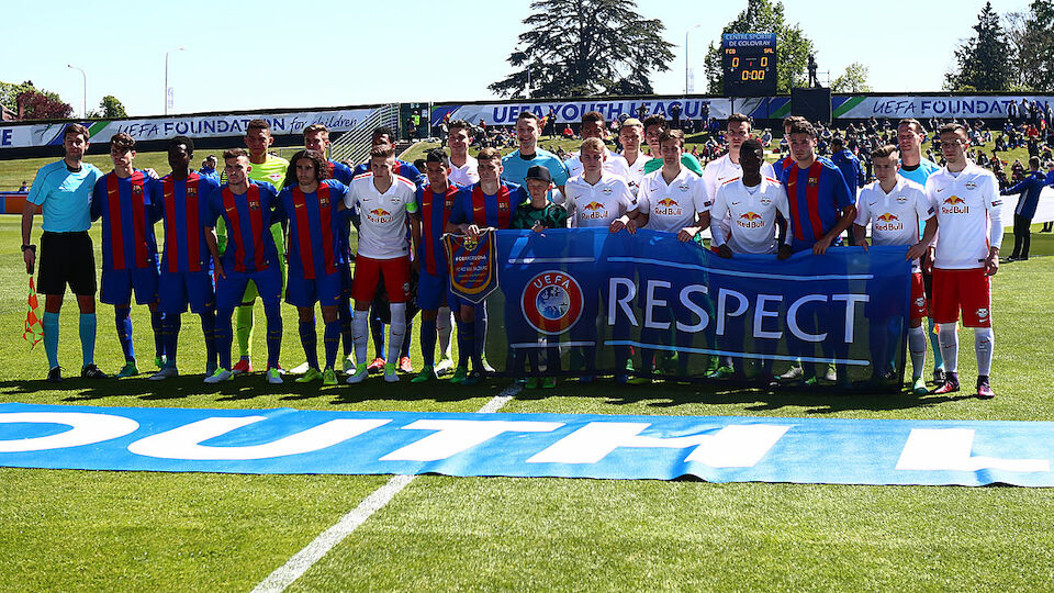 Youth League: Die Bilder von FC Barcelona gegen Salzburg