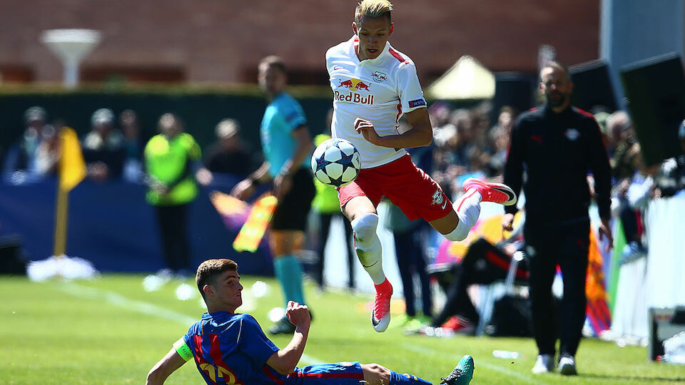 Youth League: Die Bilder von FC Barcelona gegen Salzburg