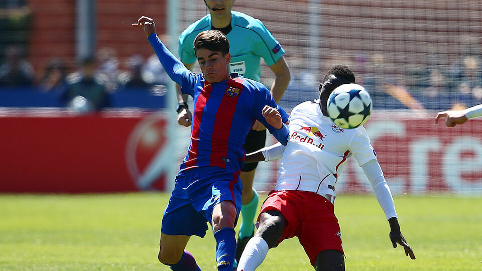 Youth League: Die Bilder von FC Barcelona gegen Salzburg
