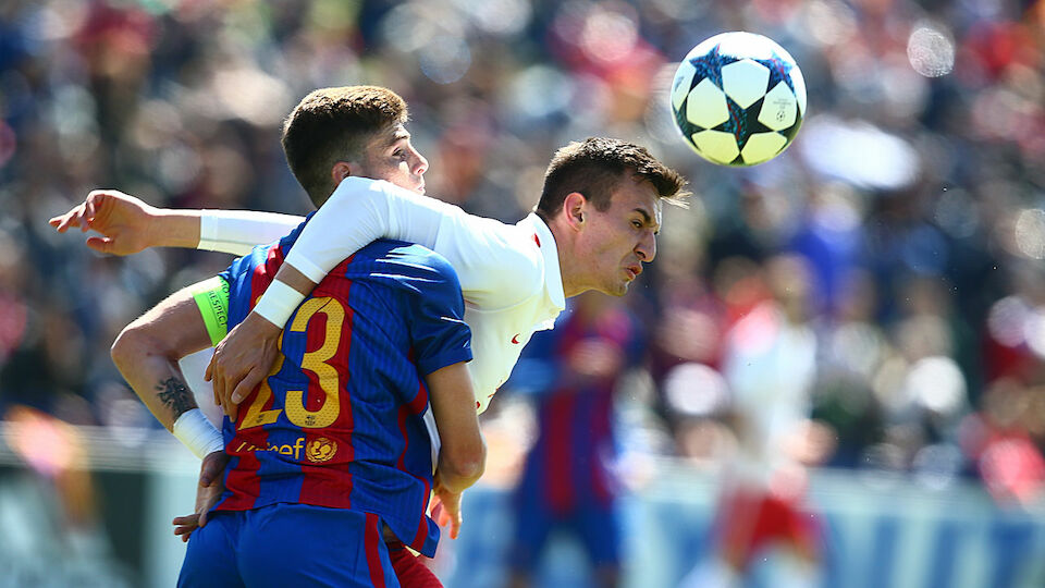 Youth League: Die Bilder von FC Barcelona gegen Salzburg