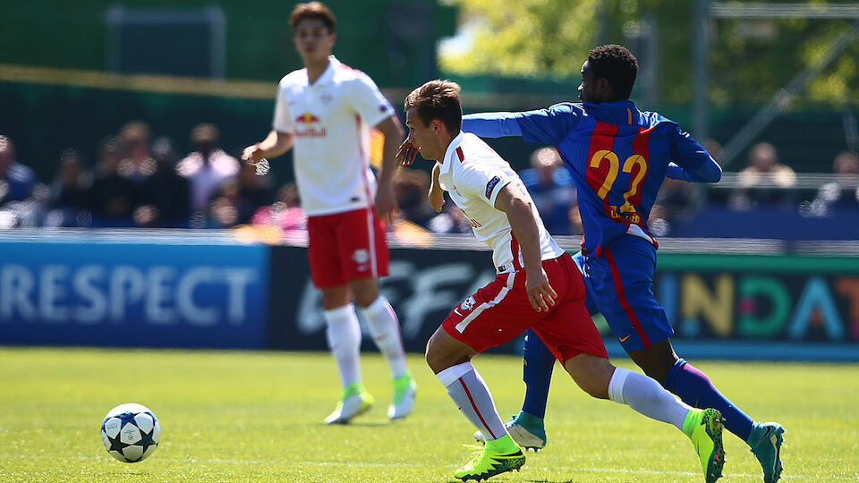 Youth League: Die Bilder von FC Barcelona gegen Salzburg