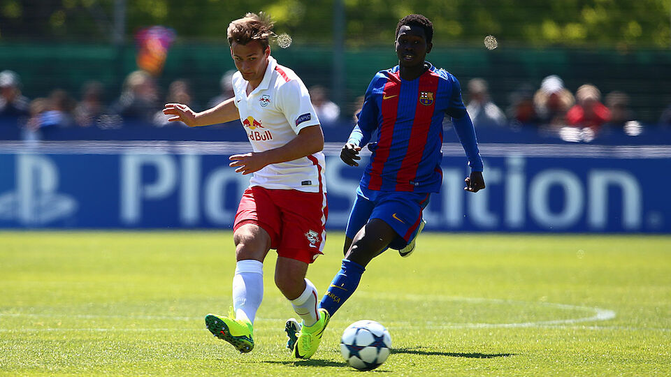 Youth League: Die Bilder von FC Barcelona gegen Salzburg