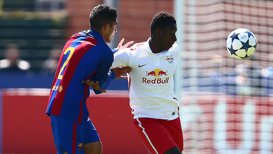 Youth League: Die Bilder von FC Barcelona gegen Salzburg
