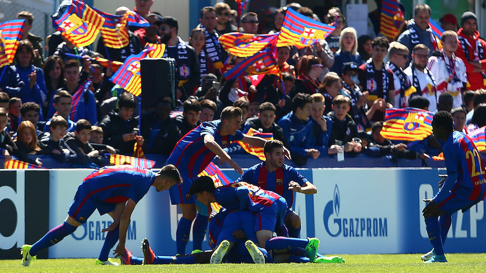 Youth League: Die Bilder von FC Barcelona gegen Salzburg
