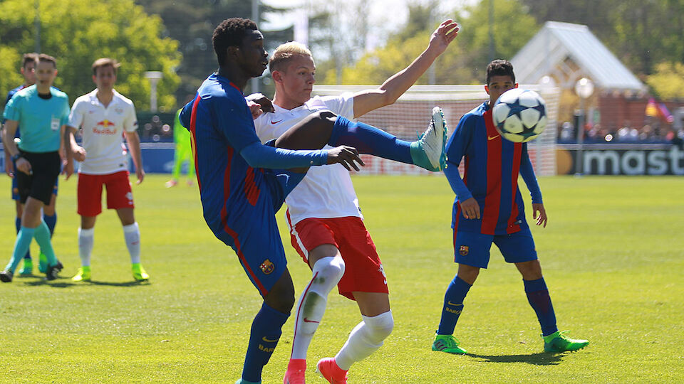 Youth League: Die Bilder von FC Barcelona gegen Salzburg