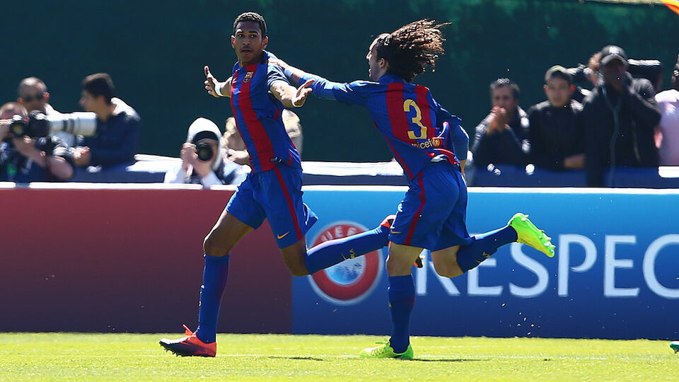 Youth League: Die Bilder von FC Barcelona gegen Salzburg