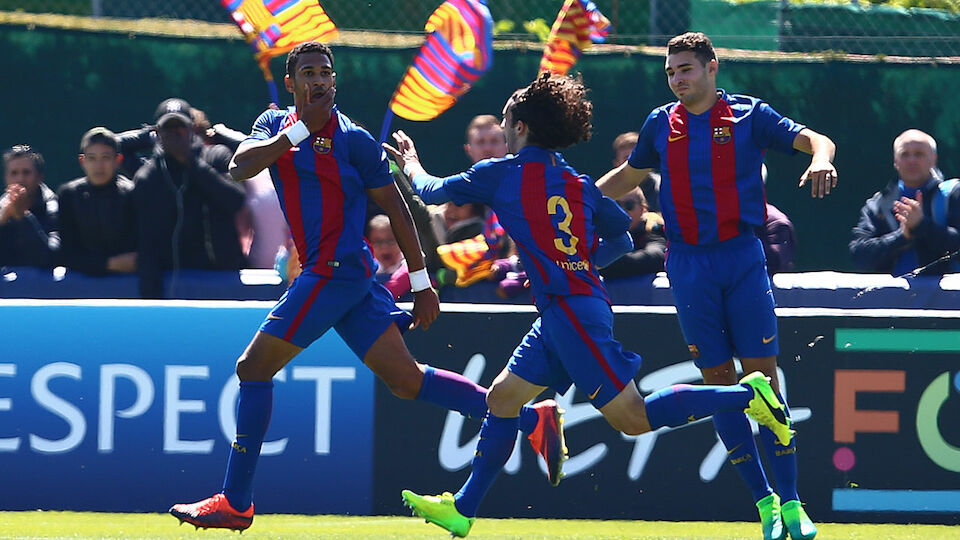 Youth League: Die Bilder von FC Barcelona gegen Salzburg
