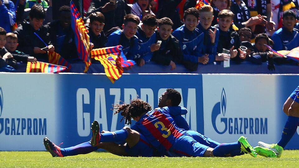 Youth League: Die Bilder von FC Barcelona gegen Salzburg