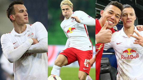 Die jungen Stars von RB Salzburg