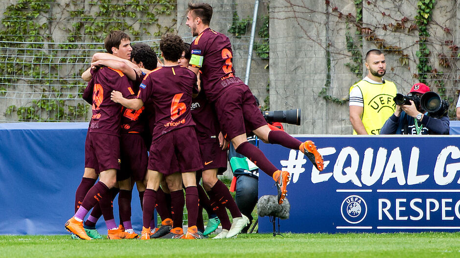 Youth League: Der FC Barcelona folgt RB Salzburg ...