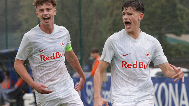 Salzburg kennt den Gegner im Youth-League-Achtelfinale