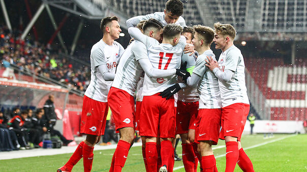 Youth League: Salzburg stürmt ins Achtelfinale