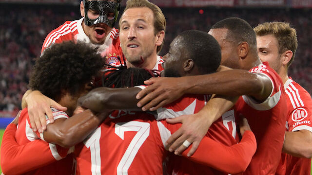 Bayern München mit Kantersieg an die Tabellenspitze