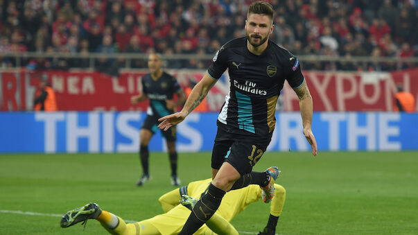 Giroud-Triplepack sichert Arsenal das Achtelfinale