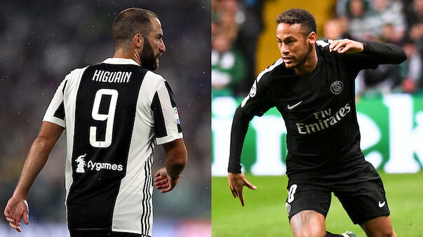 Neymar und Higuain benehmen sich daneben