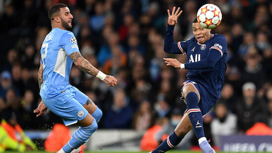 Paris und ManCity im Achtelfinale