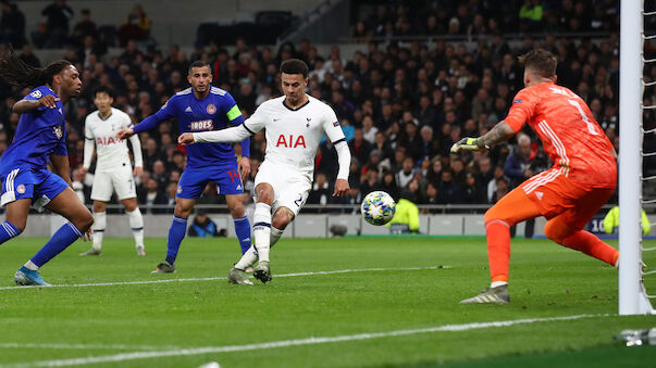 Tottenham fixiert Achtelfinal-Aufstieg