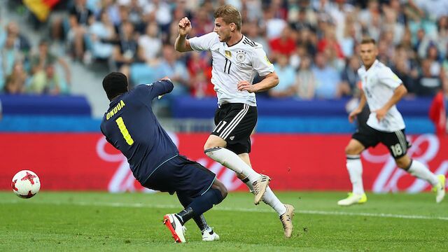 Deutschland und Chile im Confed-Cup-Halbfinale