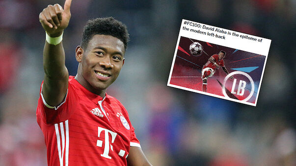 David Alaba zum besten LV der Welt gewählt