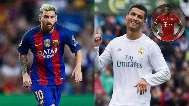 Messi oder Ronaldo? David Alaba legt sich fest