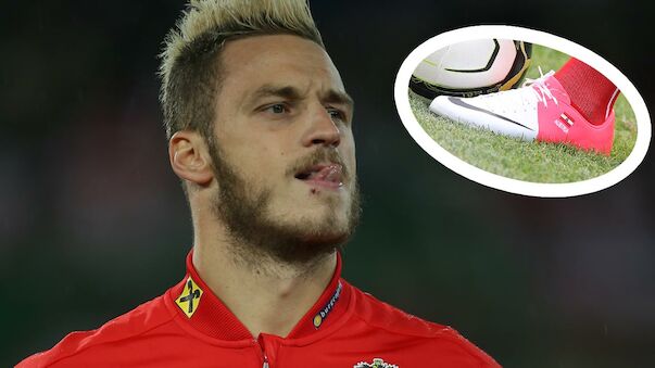 Arnautovic setzt mit Schuhen ein Statement