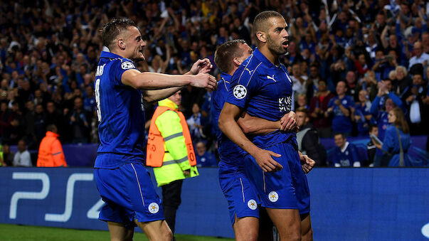 Leicester in der Champions League weiter perfekt