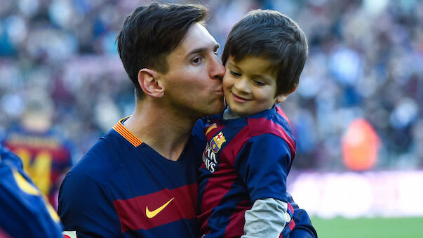Erschreckend: So sieht Messis Sohn den Fußball