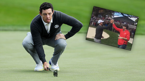 Fan stiehlt Golf-Star McIlroy die Show