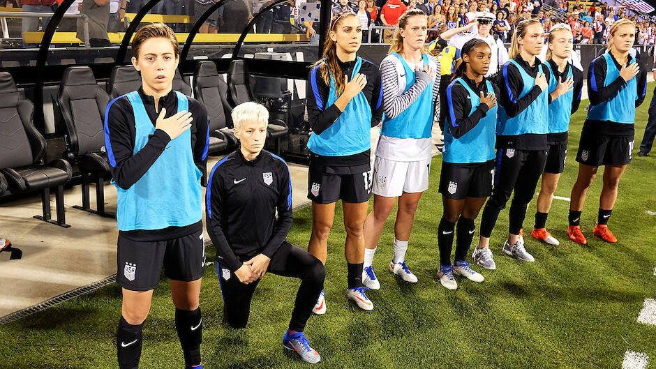 Hymnen-Protest: Kritik an Frauenfußball-Star Rapinoe ...