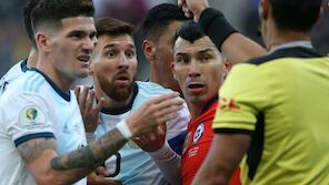 Diskutabler Ausschluss gegen Messi bei Copa