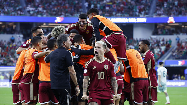 Viertelfinale! Venezuela schlägt Mexiko