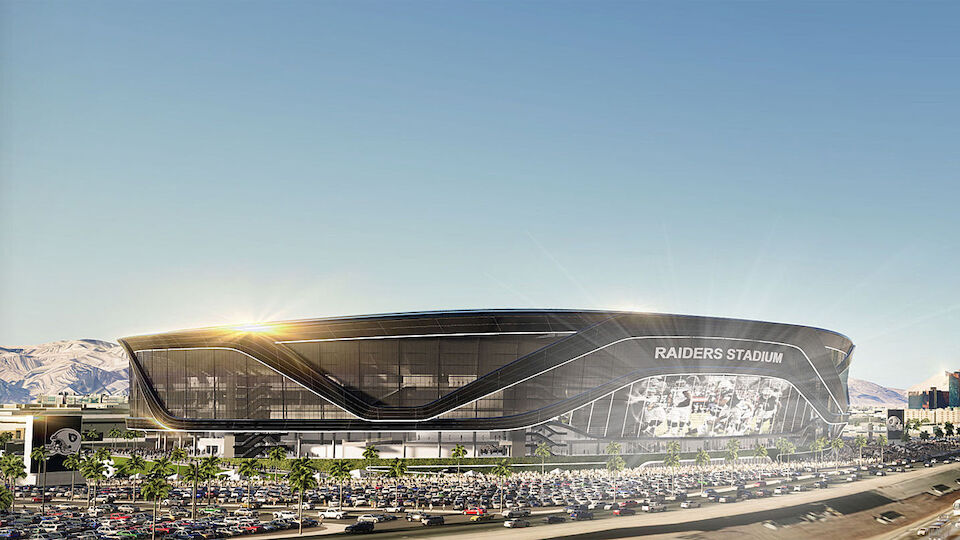 So soll das neue NFL-Stadion in Las Vegas aussehen
