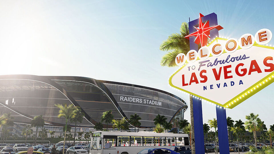 So soll das neue NFL-Stadion in Las Vegas aussehen