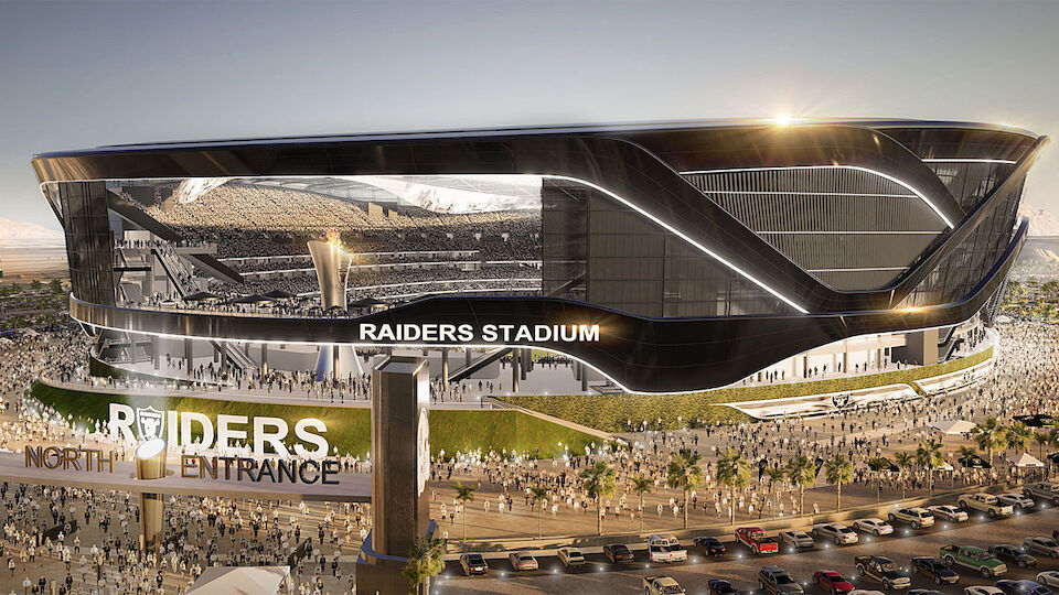 So soll das neue NFL-Stadion in Las Vegas aussehen