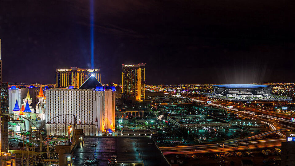 So soll das neue NFL-Stadion in Las Vegas aussehen