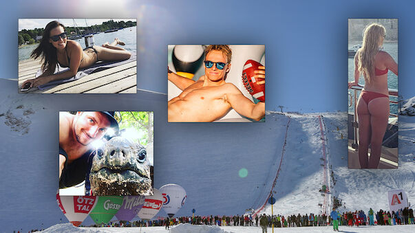 So verbrachten die Ski-Stars ihren Sommer