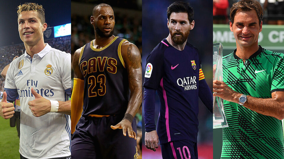 Diashow: Die 20 bestbezahlten Sportler der Welt