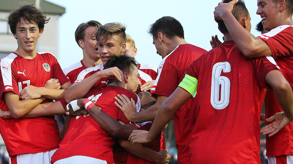 TOTO-Cup: ÖFB-U17 feiert klaren Sieg