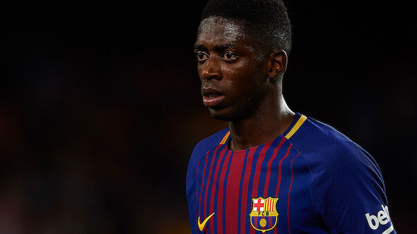 Barca-Neuzugang Dembele verletzt sich