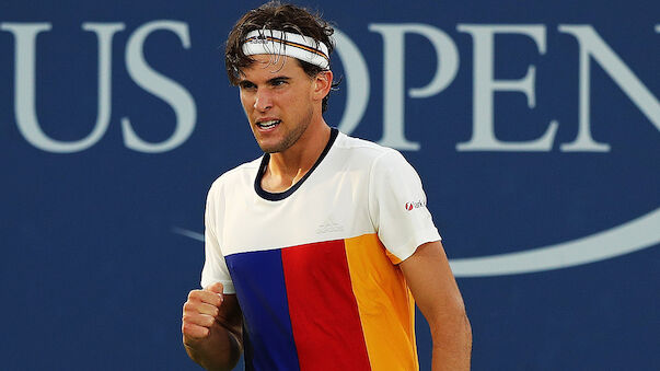 Thiem bei den US Open im Achtelfinale