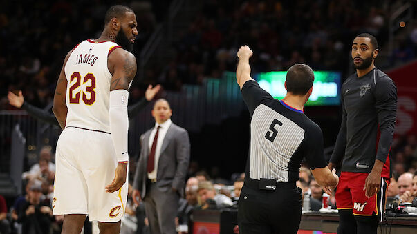 Cavs-Sieg trotz historischem James-Ausraster