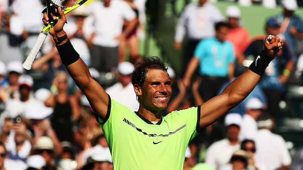 Nadal und Nishikori im Miami-Viertelfinale