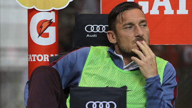 Francesco Totti sorgt für Eklat