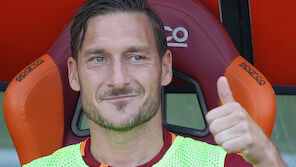 Kehrtwende! Totti hört nicht auf