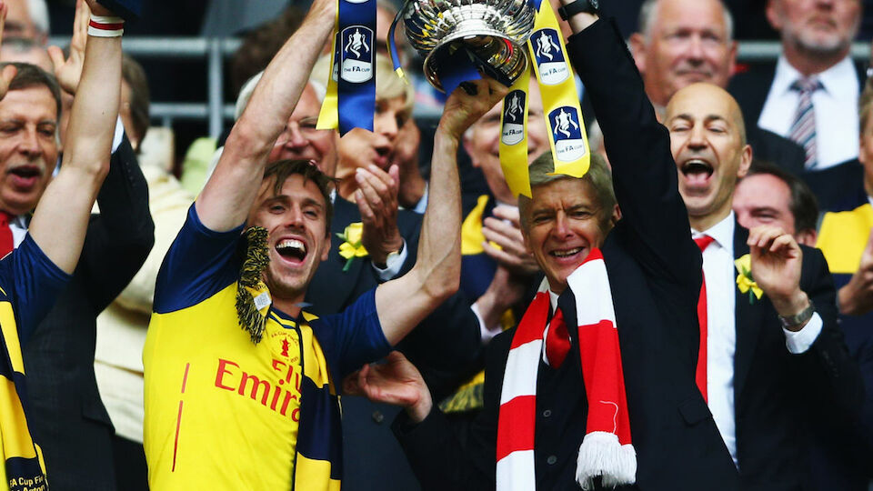 Arsene Wenger: 20 Bilder aus 20 Jahren des Arsenal-Bosses