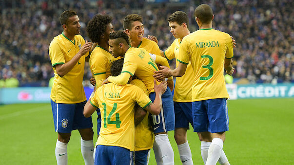 Brasilien und Kolumbien vor Copa America in Form