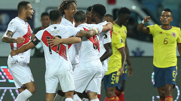  Peru schlägt Kolumbien in der Copa América